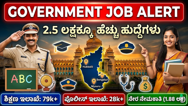 Massive Govt Job Alert