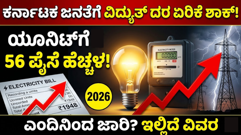 Karnataka Electricity Hike 2026